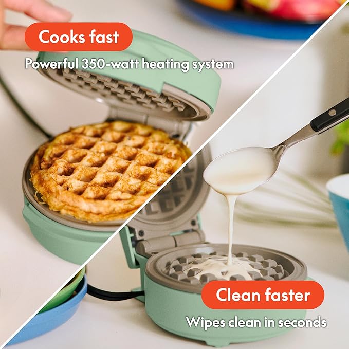 Bella Snack-n-Store Mini Maker, Surf