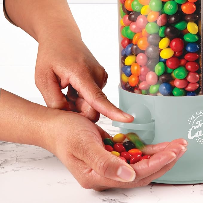 Handy Gourmet Original Triple Candy Machine-Fun Candy & Nut Dispenser-New & Improved (Sage Green), Standard (JB8450SG)