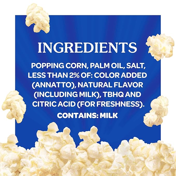 Act II Light Butter Microwave Popcorn, 2.75 oz., 6-Count Bags (Pack of 6)