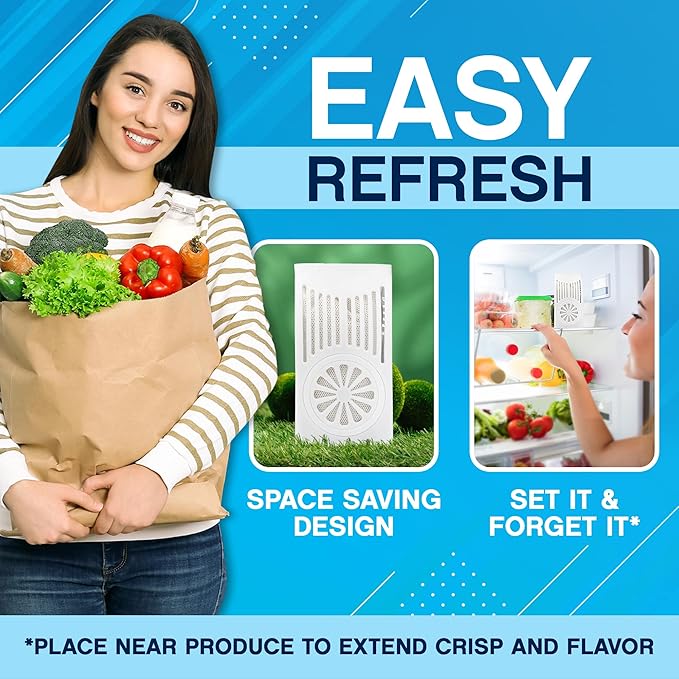NonScents Ultimate Odor Control Bundle – Refrigerator Deodorizer (4-Count) & Carpet & Rug Odor Eliminator – Fragrance-Free, Long-Lasting Fresheners for Fridge, Freezer, & Pet Areas