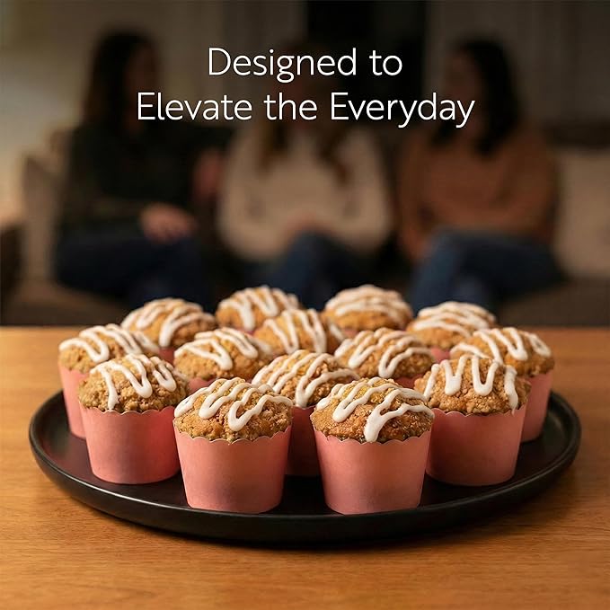 Restaurantware Baking Cups 200 Pack of 3.38 oz Paper Cupcake Liners Greaseproof Scalloped Oven-Safe Elegant Dessert Muffin Cups Disposable for Parties