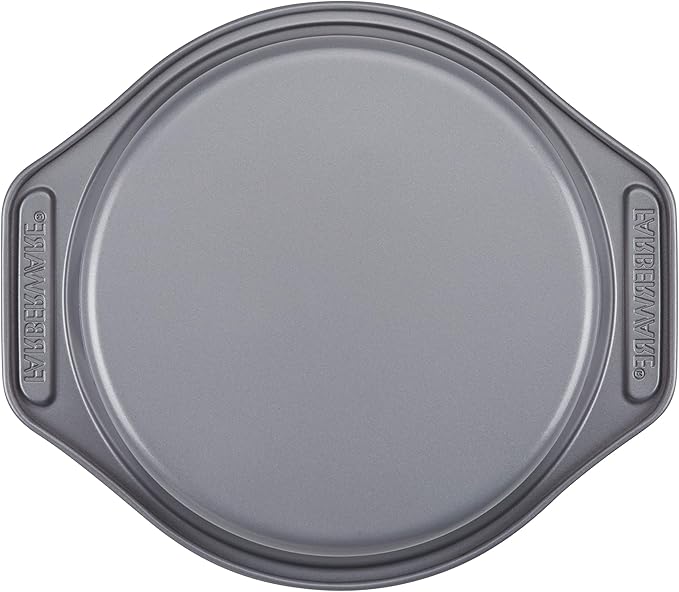 Farberware Nonstick Bakeware Set Includes Baking Cake Pans and Cookie Sheets, 4 Piece, Gray