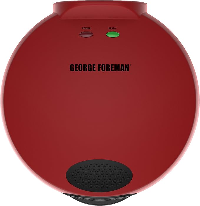 George Foreman Electric Quesadilla Maker, Red, GFQ001 10 Inch