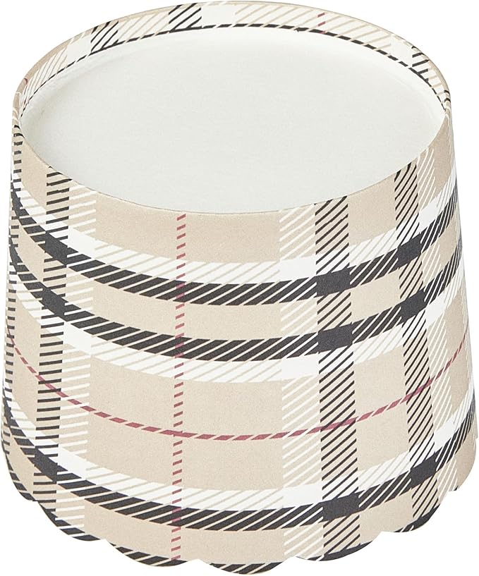 Restaurantware Baking Cups 200 Pack of 6 oz Paper Cupcake Liners Greaseproof Scalloped Oven-Safe Elegant Dessert Muffin Cups Disposable for Parties
