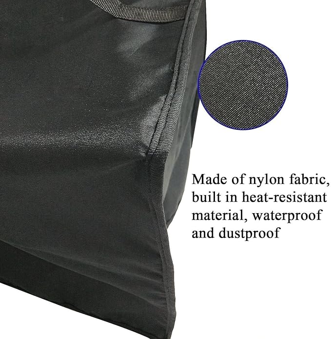 AF-WAN Coffee Maker dust Cover ,Waterproof,UV resistant,Compatible with Ninja CFN601 Espresso & Coffee Barista System/Ninja CM401 Coffee Maker/for Cuisinart Coffee Maker SS-16 (Black), Suitable
