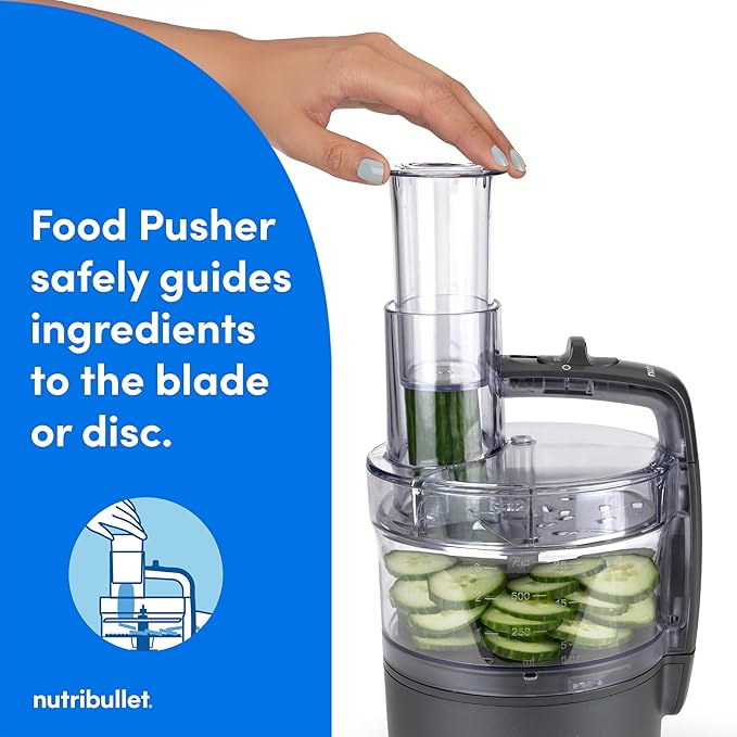 nutribullet Limitless Food Processor Gunmetal Gray