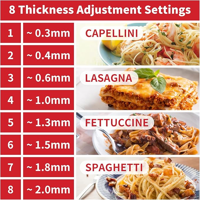 All Metal Pasta Attachment 3 In 1 Set For Kitchenaid Stand Mixer, Included Pasta Sheet Roller, Spaghetti Cutter, Fettuccine Cutter Maker Accessories And Cleaning Brush