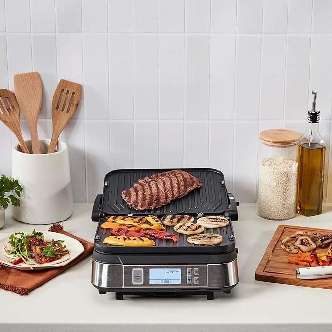 Cuisinart Griddler® with Smoke-Less Mode, GR-6SNAS