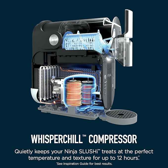 Ninja SLUSHi Professional Frozen Drink Maker with RapidChill Technology, 88 oz. Frozen Drink & Slushie Machine, 5 Preset Programs, Frozen Margaritas, Frappés, and More, Orange Mango, FS301OR