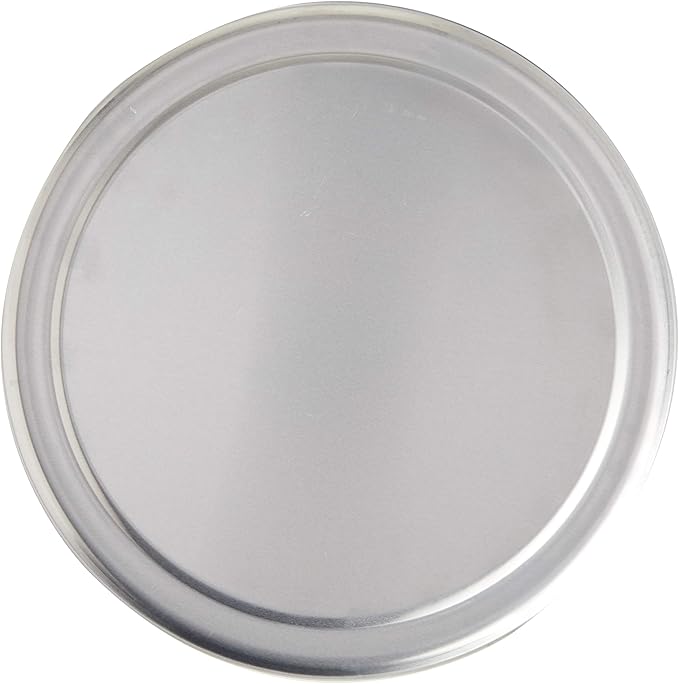 American Metalcraft TP12 TP Series 18-Gauge Aluminum Standard Weight Wide Rim Pizza Pan, 12-Inch