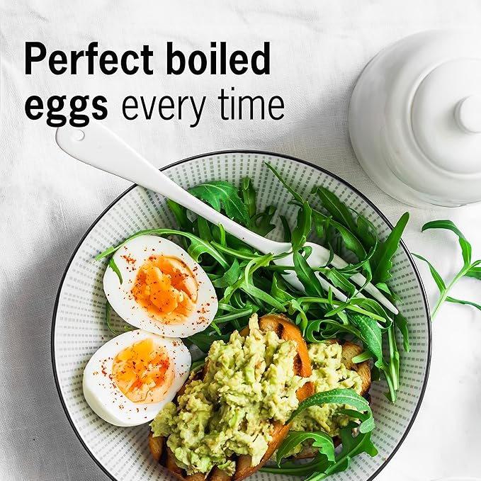 Wolf BeepEgg – Egg Timer for Boiling Eggs – Musical Egg Cooker for Soft, Medium, Hard Boiled Eggs – Food Safe – Singing Floating Egg Timer – Egg Cooker for 3 Levels of Doneness - Brainstream