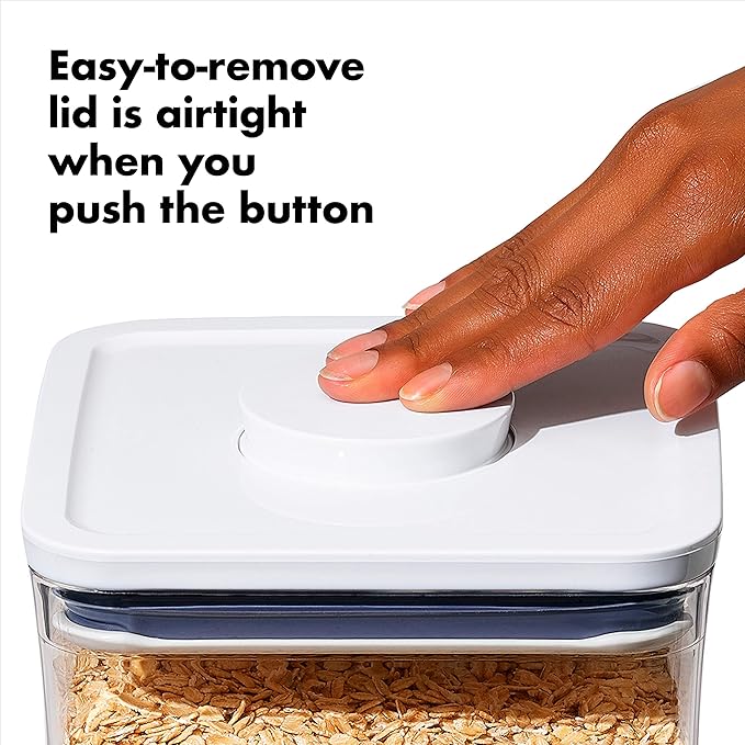 OXO Good Grips 3-PC Small Square Short POP Container Set