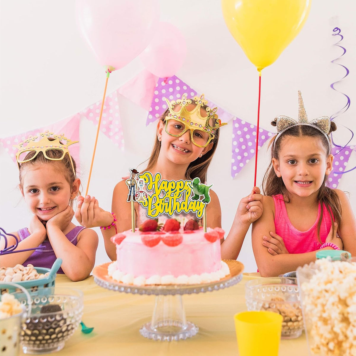Seyal® Toy stry Happy Birthday Cake Topper