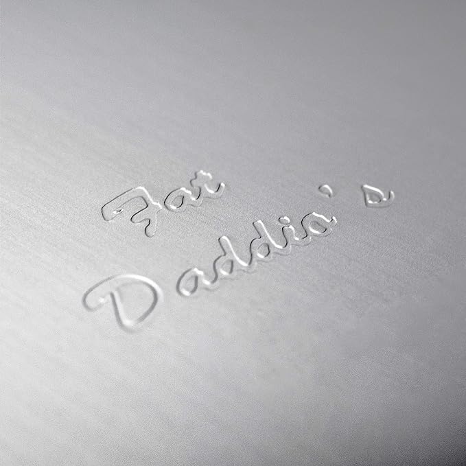 Fat Daddio's Anodized Aluminum Round Cake Pans, 2 Piece Set, 7 x 3 Inch