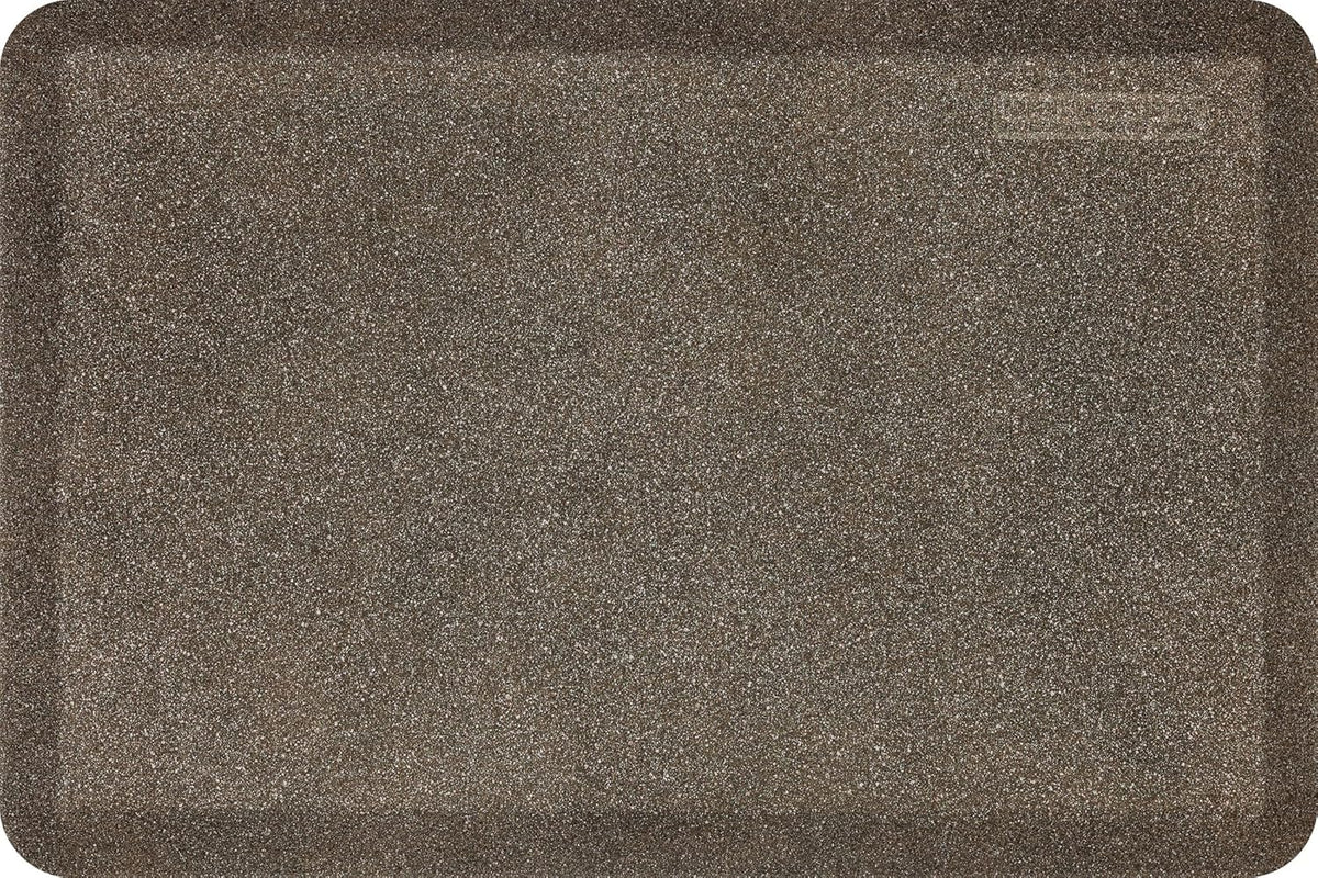 WellnessMats Granite Collection Anti-Fatigue Floor Mat, Polyurethane – Ergonomic Support Pad for Home, Kitchen, Garage, Office Standing Desk – Water Resistant - Made in USA